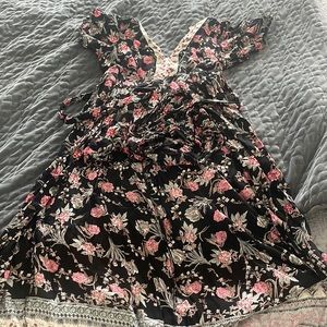 Francesca’s dress that opens up in front